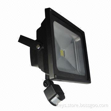PIR High Quality High Power LED Wash Flood Light Motion Sensor Floodlights Warm White Lamp